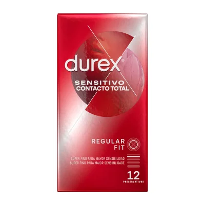 DUREX - SENSITIVE CONTACT TOTAL 12 UNITS DUREX - SENSITIVE CONTACT TOTAL 12 UNITS
