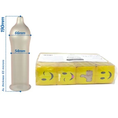 PASANTE - CONDOMS SMILEY BAG 144 UNITS PASANTE - CONDOMS SMILEY BAG 144 UNITS
