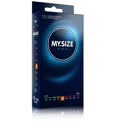 MY SIZE - PRO CONDOMS 57 MM 10 UNITS MY SIZE - PRO CONDOMS 57 MM 10 UNITS