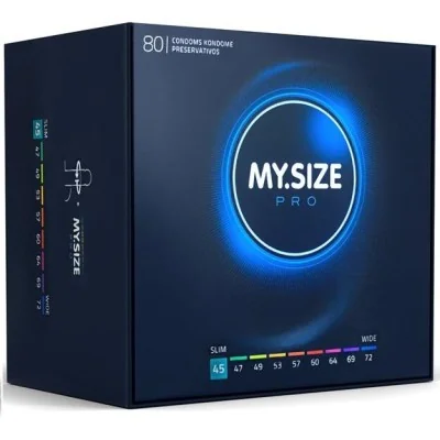 MY SIZE - PRO CONDOMS 45 MM 80 UNITS MY SIZE - PRO CONDOMS 45 MM 80 UNITS