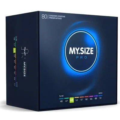 MY SIZE - PRO CONDOMS 49 MM 80 UNITS MY SIZE - PRO CONDOMS 49 MM 80 UNITS