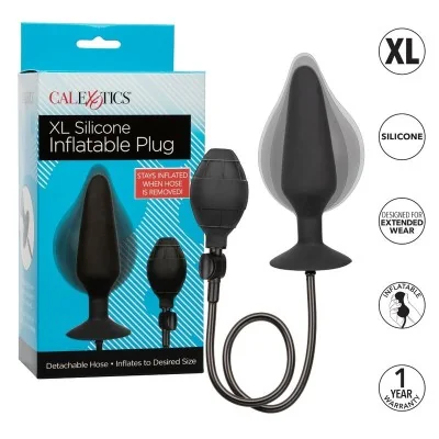 CALEXOTICS - XL SILICONE INFLATABLE PLUG CALEXOTICS - XL SILICONE INFLATABLE PLUG