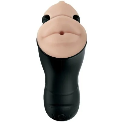 PDX ELITE - DOUBLE PENETRATION VIBRATING STROKER PDX ELITE - DOUBLE PENETRATION VIBRATING STROKER