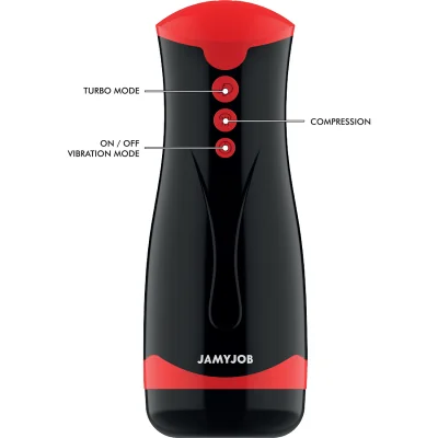 JAMYJOB - JANGO COMPRESSION AND VIBRATION MASTURBATOR JAMYJOB - JANGO COMPRESSION AND VIBRATION MASTURBATOR