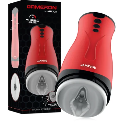 JAMYJOB - DAMERON SUCTION AND VIBRATION MASTURBATOR JAMYJOB - DAMERON SUCTION AND VIBRATION MASTURBATOR