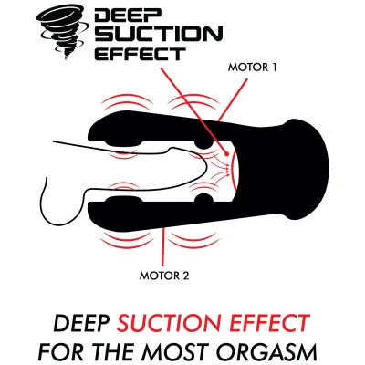 JAMYJOB - DAMERON SUCTION AND VIBRATION MASTURBATOR JAMYJOB - DAMERON SUCTION AND VIBRATION MASTURBATOR