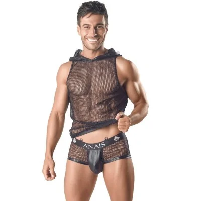 ANAIS MEN - ARES HOODED T-SHIRT XL ANAIS MEN - ARES HOODED T-SHIRT XL