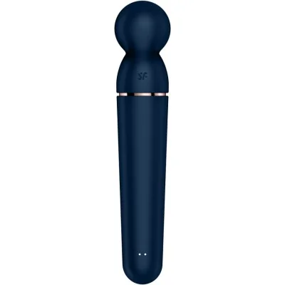 SATISFYER - PLANET WAND-ER VIBRATOR MASSAGER BLUE SATISFYER - PLANET WAND-ER VIBRATOR MASSAGER BLUE
