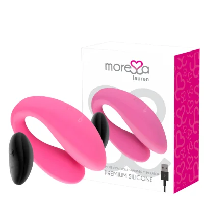 MORESSA - LAUREN REMOTE CONTROL STIMULATOR FOR COUPLES MORESSA - LAUREN REMOTE CONTROL STIMULATOR FOR COUPLES