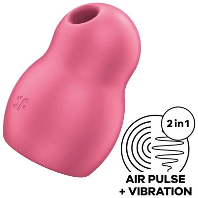 SATISFYER - PRO TO GO 1 DOUBLE AIR PULSE STIMULATOR VIBRATOR