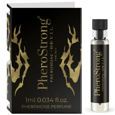 PHEROSTRONG - PHEROMONE PERFUME DEVIL FOR MEN 1 ML PHEROSTRONG - PHEROMONE PERFUME DEVIL FOR MEN 1 ML