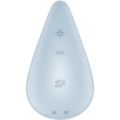 SATISFYER - DEW DROP VIBRADOR LAY-ON BLANCO