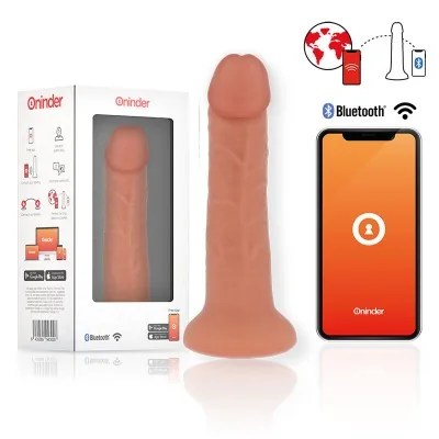 ONINDER - MEDIUM BOGOTÁ VIBRATOR DILDO 9 SPEEDS NATURAL 20 CM ONINDER - MEDIUM BOGOTÁ VIBRATOR DILDO 9 SPEEDS NATURAL 20 CM