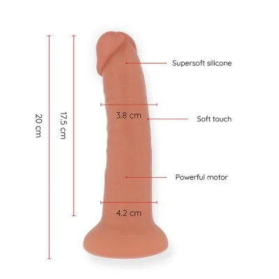 ONINDER - MEDIUM BOGOTÁ VIBRATOR DILDO 9 SPEEDS NATURAL 20 CM ONINDER - MEDIUM BOGOTÁ VIBRATOR DILDO 9 SPEEDS NATURAL 20 CM