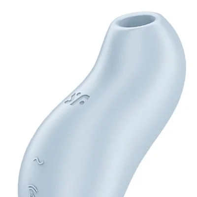 SATISFYER - POCKET PRO 1 CLITORIS STIMULATOR LIGHT BLUE SATISFYER - POCKET PRO 1 CLITORIS STIMULATOR LIGHT BLUE