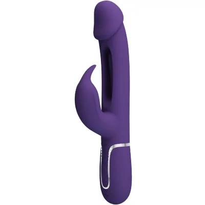 PRETTY LOVE - KAMPAS RABBIT 3 IN 1 MULTIFUNCTION VIBRATOR WITH PRETTY LOVE - KAMPAS RABBIT 3 IN 1 MULTIFUNCTION VIBRATOR WITH