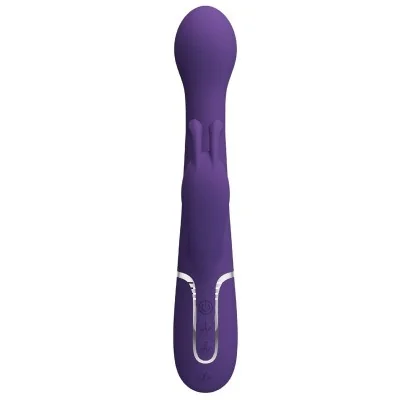 PRETTY LOVE - DEJON RABBIT VIBRATOR 3 IN 1 MULTIFUNCTION PURPLE PRETTY LOVE - DEJON RABBIT VIBRATOR 3 IN 1 MULTIFUNCTION PURPLE