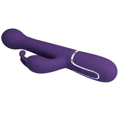 PRETTY LOVE - DEJON RABBIT VIBRATOR 3 IN 1 MULTIFUNCTION PURPLE PRETTY LOVE - DEJON RABBIT VIBRATOR 3 IN 1 MULTIFUNCTION PURPLE