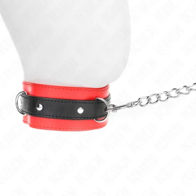 KINK - COLLAR WITH BELT 65 CM WITH STRAP RED 54 X 4.5 CM