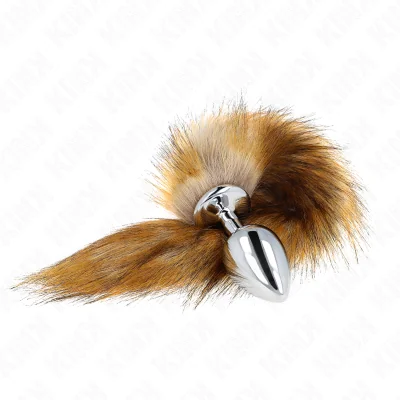 KINK - ANAL PLUG SIZE L 10 X 4 CM WITH SYNTHETIC TAIL 40 CM