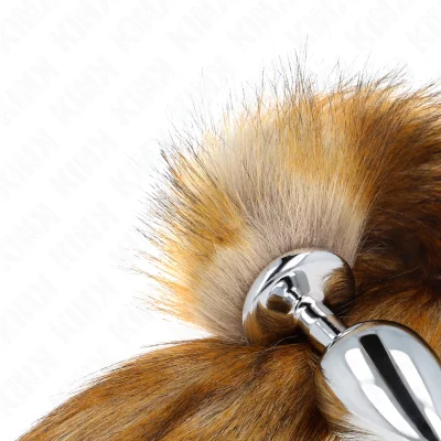 KINK - ANAL PLUG SIZE L 10 X 4 CM WITH SYNTHETIC TAIL 40 CM
