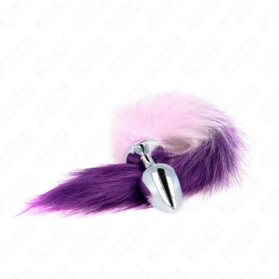 KINK - ANAL PLUG SIZE L 10 X 4 CM WITH SYNTHETIC TAIL 40 CM