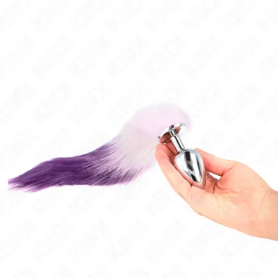 KINK - ANAL PLUG SIZE L 10 X 4 CM WITH SYNTHETIC TAIL 40 CM