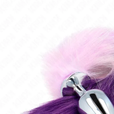 KINK - ANAL PLUG SIZE L 10 X 4 CM WITH SYNTHETIC TAIL 40 CM