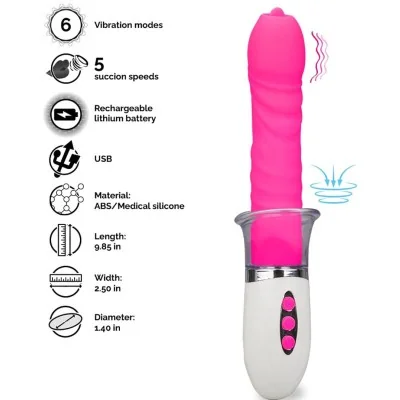 ARMONY - LIBERTY VIBRATOR THRUSTING WITH TONGUE