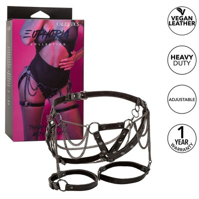 CALEXOTICS - EUPHORIA MULTICHAIN THIGH HARNESS PREMIUM CALEXOTICS - EUPHORIA MULTICHAIN THIGH HARNESS PREMIUM