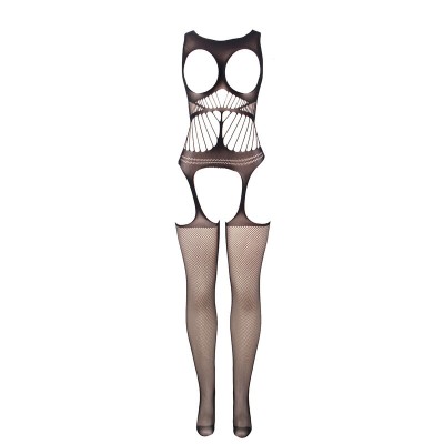 SUBBLIME - 951900 FISHNET CROTCHLESS BODYSTOCKING WITH CUP AND SUBBLIME - 951900 FISHNET CROTCHLESS BODYSTOCKING WITH CUP AND