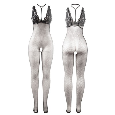 SUBBLIME - 951993 BLACK TRANSPARENT FISHNET CROTCHLESS SUBBLIME - 951993 BLACK TRANSPARENT FISHNET CROTCHLESS