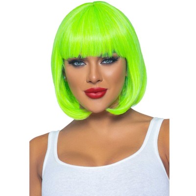 LEG AVENUE - FLUORESCENT BOB WIG NEON GREEN LEG AVENUE - FLUORESCENT BOB WIG NEON GREEN