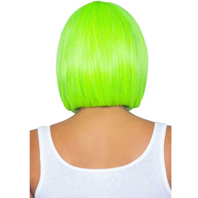LEG AVENUE - FLUORESCENT BOB WIG NEON GREEN LEG AVENUE - FLUORESCENT BOB WIG NEON GREEN