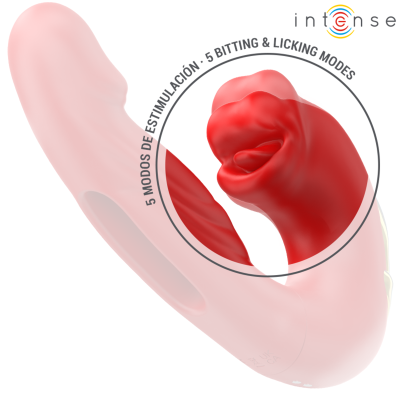 INTENSE - NATHY DOUBLE VIBRATOR WITH MULTIFUNCTION STIMULATING INTENSE - NATHY DOUBLE VIBRATOR WITH MULTIFUNCTION STIMULATING
