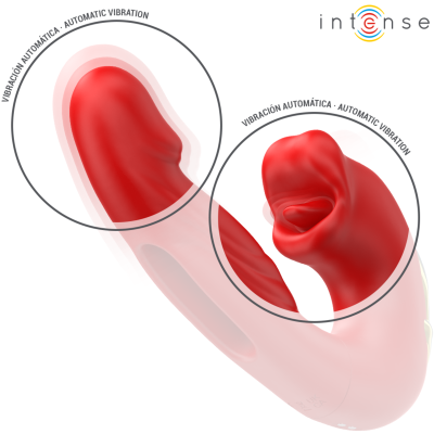 INTENSE - NATHY DOUBLE VIBRATOR WITH MULTIFUNCTION STIMULATING INTENSE - NATHY DOUBLE VIBRATOR WITH MULTIFUNCTION STIMULATING