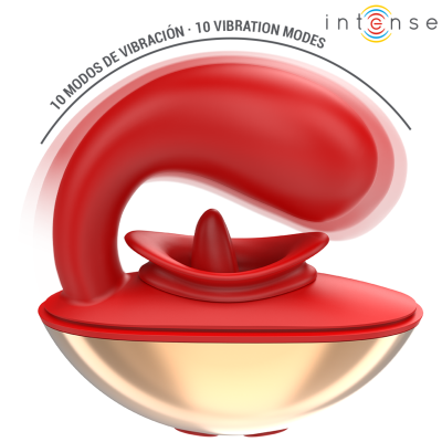 INTENSE - MARIAH VIBRATOR STIMULATOR IN U SHAPE 10 VIBRATIONS INTENSE - MARIAH VIBRATOR STIMULATOR IN U SHAPE 10 VIBRATIONS