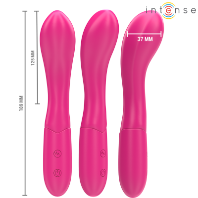 INTENSE - LISETTE VIBRATOR 19 CM FLEXIBLE 10 VIBRATIONS PINK INTENSE - LISETTE VIBRATOR 19 CM FLEXIBLE 10 VIBRATIONS PINK
