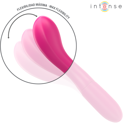 INTENSE - LISETTE VIBRATOR 19 CM FLEXIBLE 10 VIBRATIONS PINK INTENSE - LISETTE VIBRATOR 19 CM FLEXIBLE 10 VIBRATIONS PINK