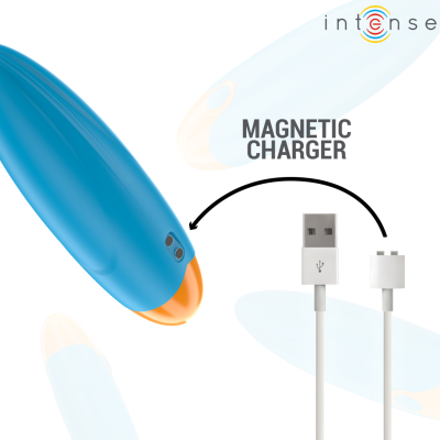 INTENSE - MIKE VIBRATING BULLET 10 VIBRATIONS BLUE REMOTE INTENSE - MIKE VIBRATING BULLET 10 VIBRATIONS BLUE REMOTE