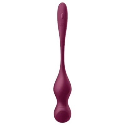 SATISFYER - LOVE BIRDS VARY VIBRATING BALLS FREE APP WINE RED SATISFYER - LOVE BIRDS VARY VIBRATING BALLS FREE APP WINE RED