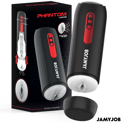 JAMYJOB - PHANTOM AUTOMATIC VAGINA MASTURBATOR 5 SUCTION AND JAMYJOB - PHANTOM AUTOMATIC VAGINA MASTURBATOR 5 SUCTION AND