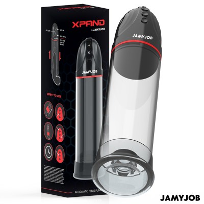 JAMYJOB - XPAND AUTOMATIC PUMP 3 SUCTION LEVELS GREY JAMYJOB - XPAND AUTOMATIC PUMP 3 SUCTION LEVELS GREY