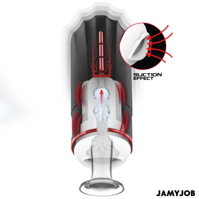 JAMYJOB - MEGABITE AUTOMATIC MOUTH MASTURBATOR 5 SUCTION AND JAMYJOB - MEGABITE AUTOMATIC MOUTH MASTURBATOR 5 SUCTION AND