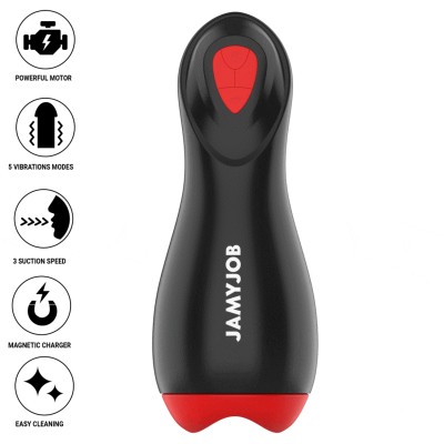 JAMYJOB - CORE-X AUTOMATIC MASTURBATOR 5 SUCTION AND VIBRATION JAMYJOB - CORE-X AUTOMATIC MASTURBATOR 5 SUCTION AND VIBRATION