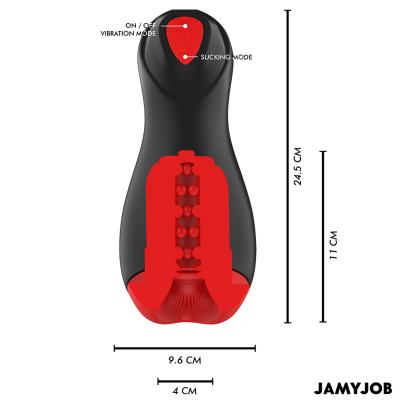 JAMYJOB - CORE-X AUTOMATIC MASTURBATOR 5 SUCTION AND VIBRATION JAMYJOB - CORE-X AUTOMATIC MASTURBATOR 5 SUCTION AND VIBRATION