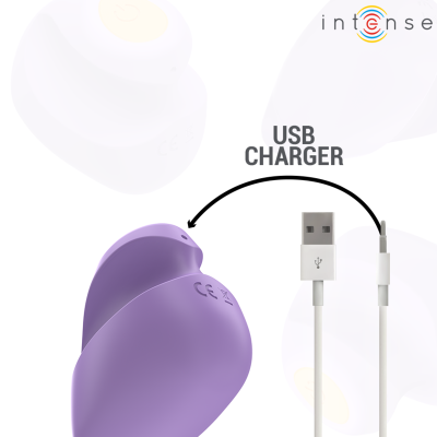 INTENSE - URSULA STIMULATOR 10 VIBRATIONS PURPLE INTENSE - URSULA STIMULATOR 10 VIBRATIONS PURPLE