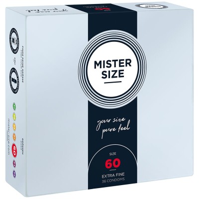 MISTER SIZE - CONDOM SIZE XL 60 MM (36 UNITS) MISTER SIZE - CONDOM SIZE XL 60 MM (36 UNITS)