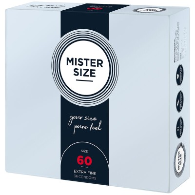 MISTER SIZE - CONDOM SIZE XL 60 MM (36 UNITS) MISTER SIZE - CONDOM SIZE XL 60 MM (36 UNITS)