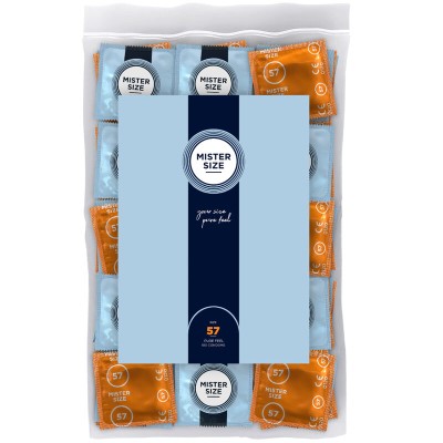 MISTER SIZE - CONDOM SIZE L 57 MM (100 UNITS) MISTER SIZE - CONDOM SIZE L 57 MM (100 UNITS)